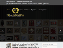 Tablet Screenshot of framingnook.com
